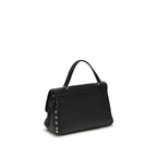 Blue Calf Leather Bos Taurus Shoulder Bag