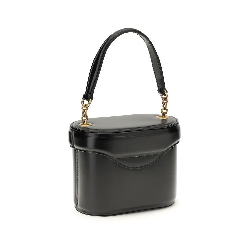 Black Calf Leather Bos Taurus Shoulder Bag
