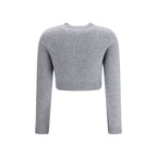 Gray Wool Cardigan