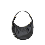 Black Calf Leather Bos Taurus Shoulder Bag