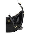 Black Calf Leather Bos Taurus Shoulder Bag