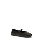 Black Lamb Ovis Aries Aries Ballet Flats