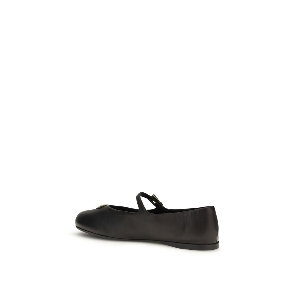 Black Lamb Ovis Aries Aries Ballet Flats