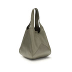 Green Buffalo Leather Shoulder Bag