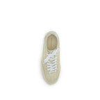 Beige Rubber Low Top Sneakers