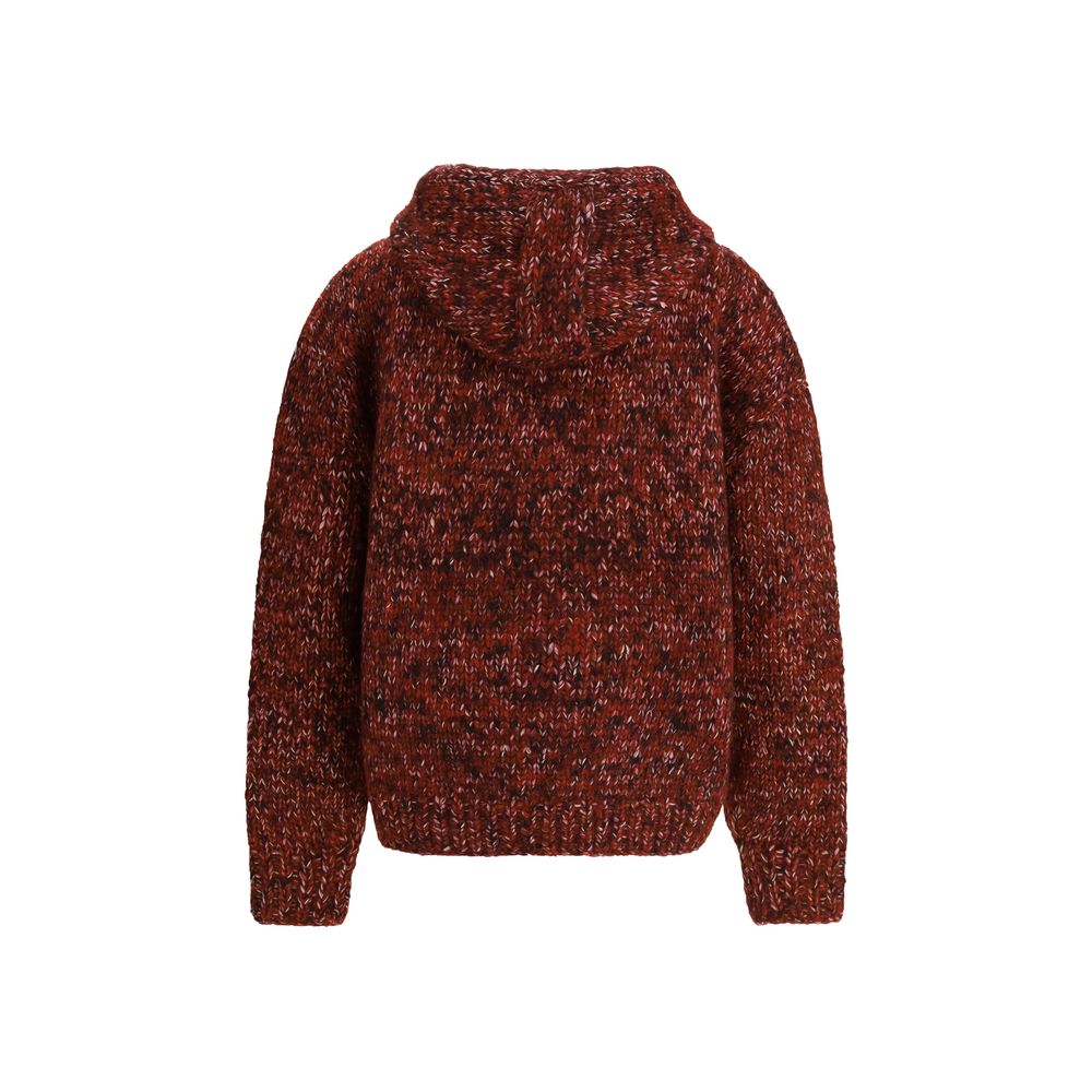 Red Wool Sweatshirt