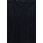 Blue Wool Sweatshirt