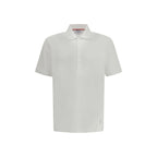 White Cotton Polo Shirt