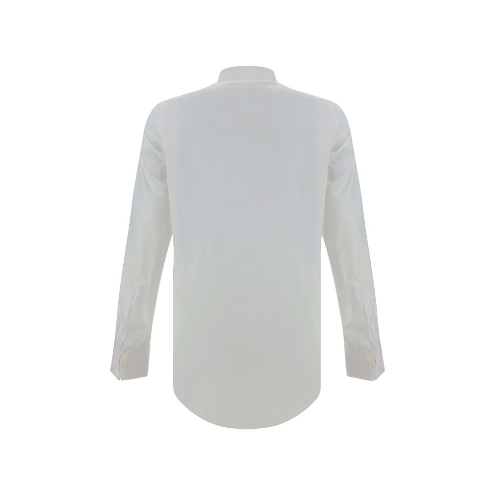 White Cotton Dress Shirt