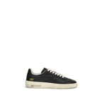 Black Calf Leather Bos Taurus Sneakers