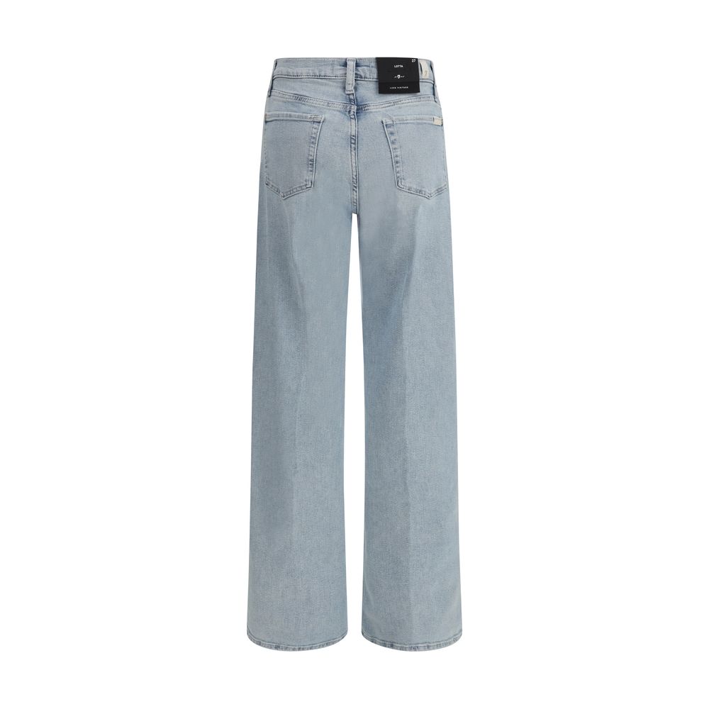 Blue Cotton Relaxed Fit Jeans