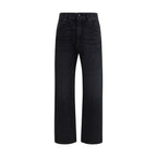 Black Cotton Jeans Denim