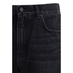 Black Cotton Jeans Denim